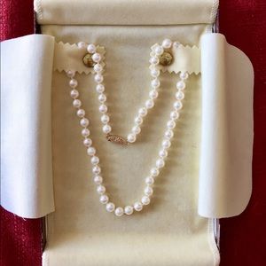 AAA Quality 18” Cultured Pearl necklace